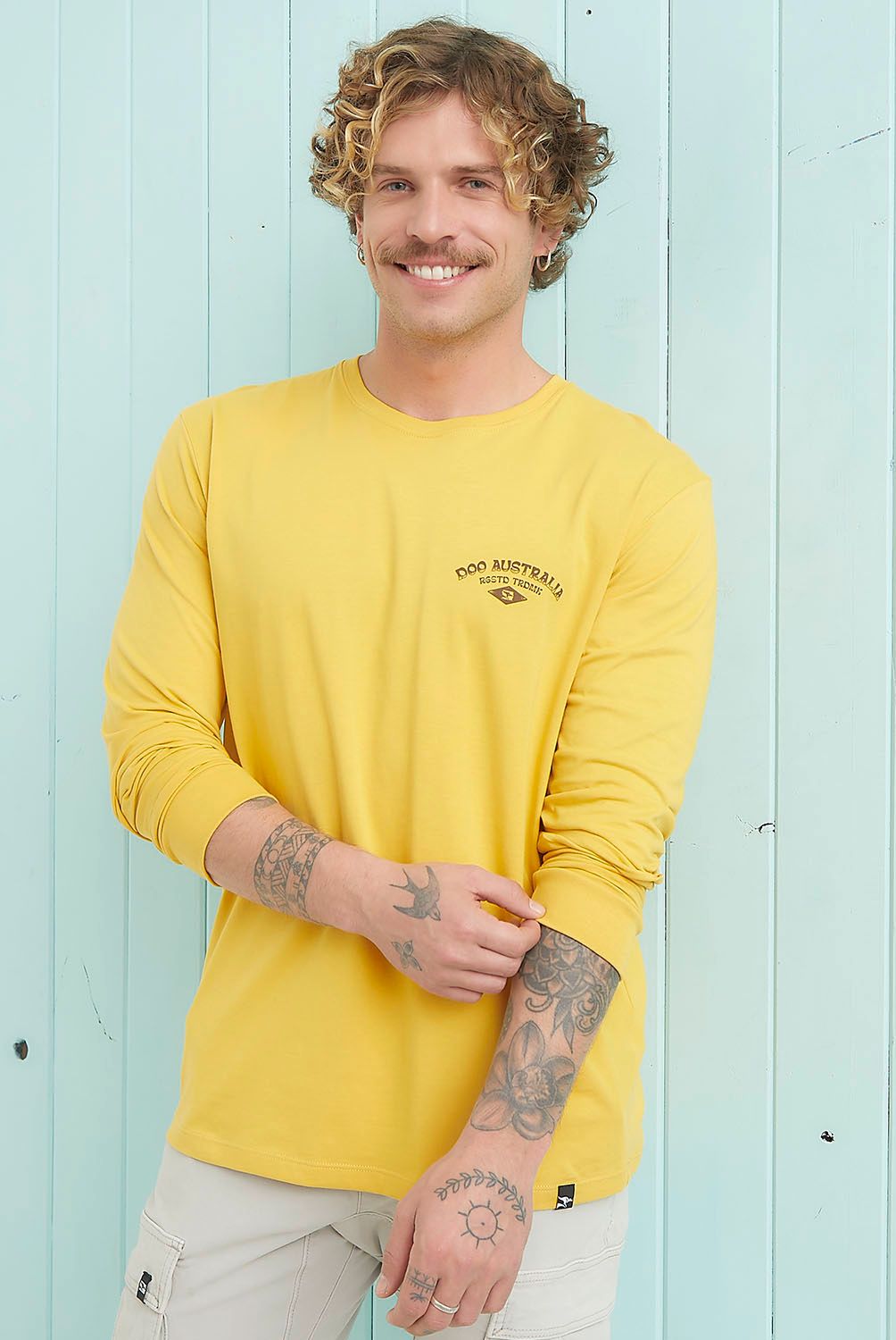 DOO AUSTRALIA - Polera Manga Larga Hombre Doo Australia