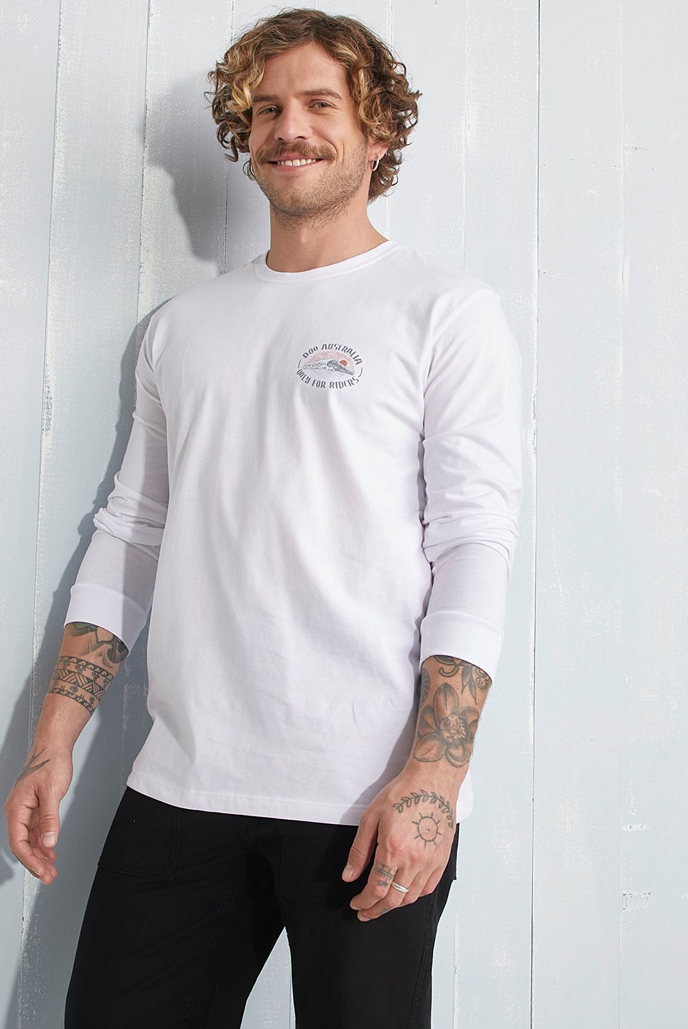 DOO AUSTRALIA - Polera Manga Larga Hombre Doo Australia