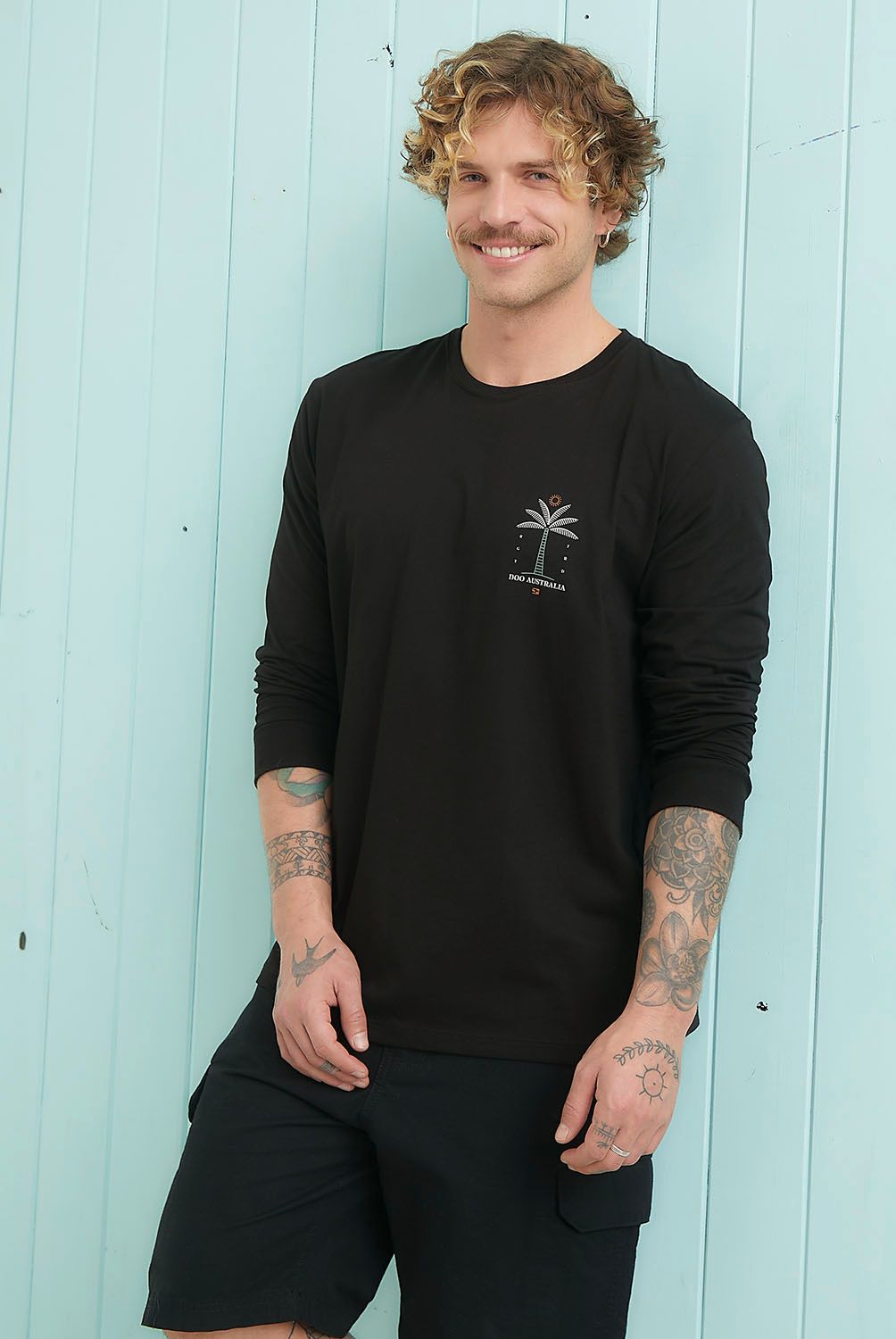 DOO AUSTRALIA - Polera Manga Larga Hombre Doo Australia