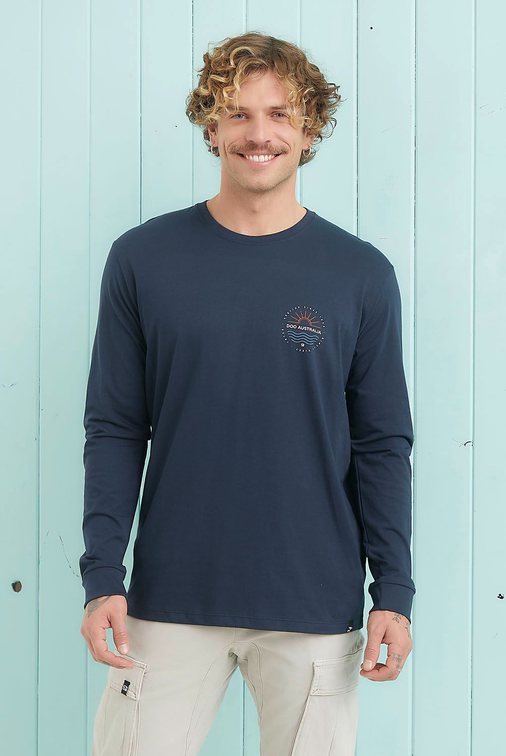 DOO AUSTRALIA - Polera Manga Larga Hombre Doo Australia