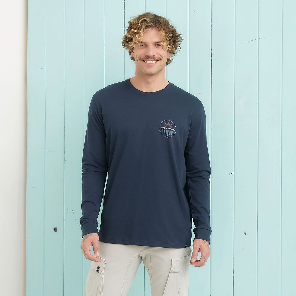 DOO AUSTRALIA - Polera Manga Larga Hombre Doo Australia