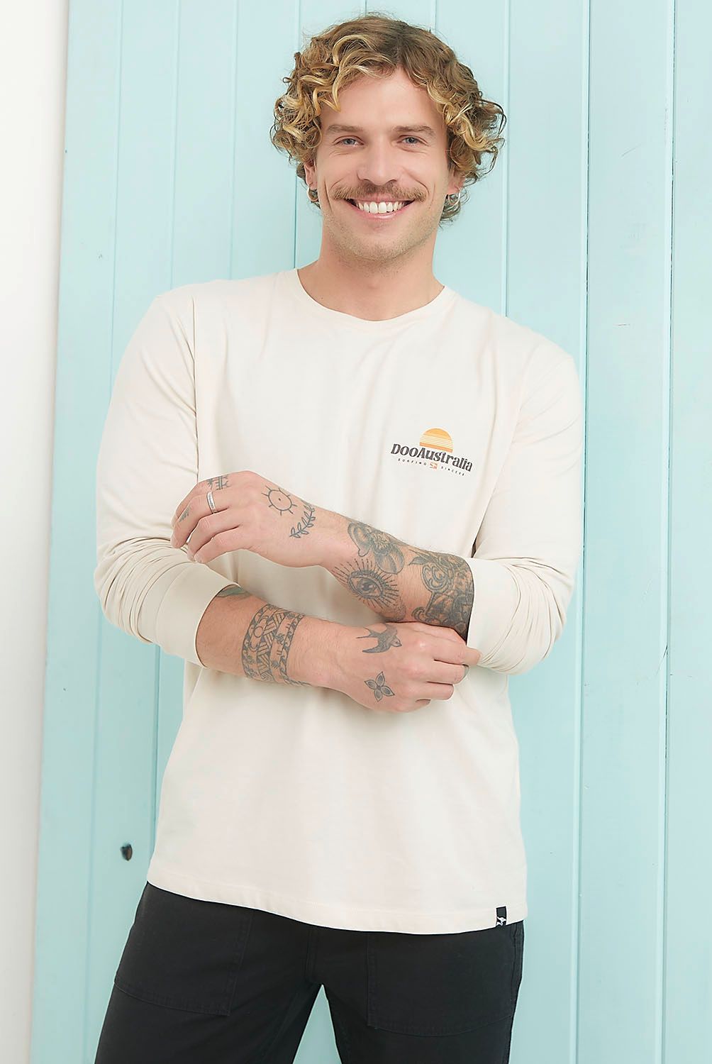 DOO AUSTRALIA - Polera Manga Larga Hombre Doo Australia