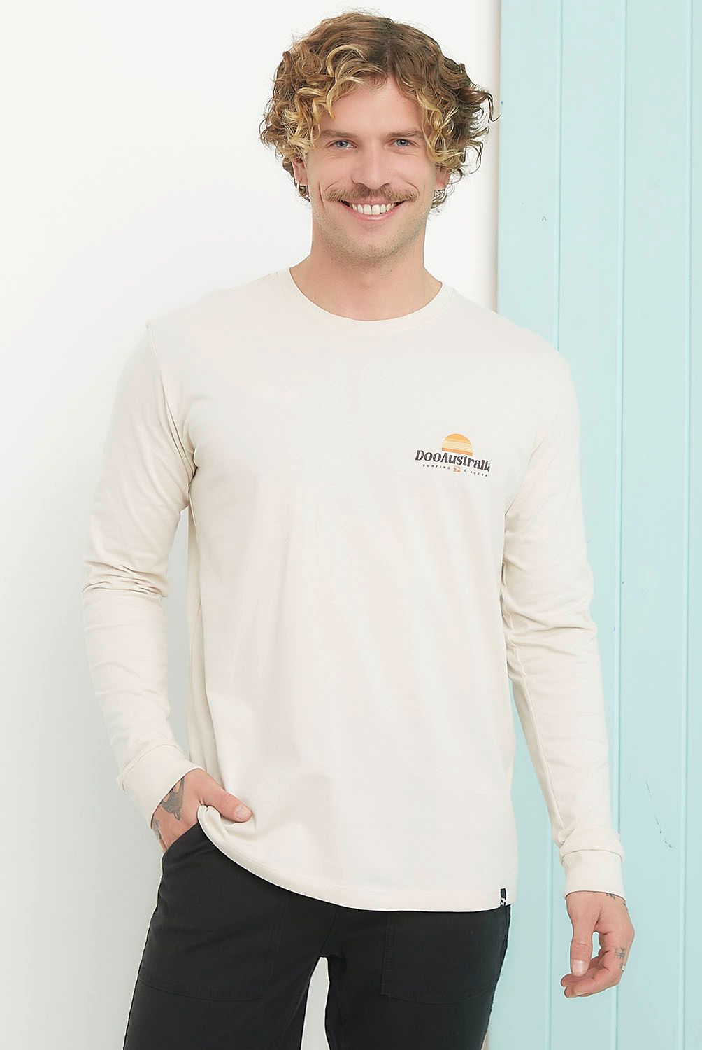 DOO AUSTRALIA - Polera Manga Larga Hombre Doo Australia