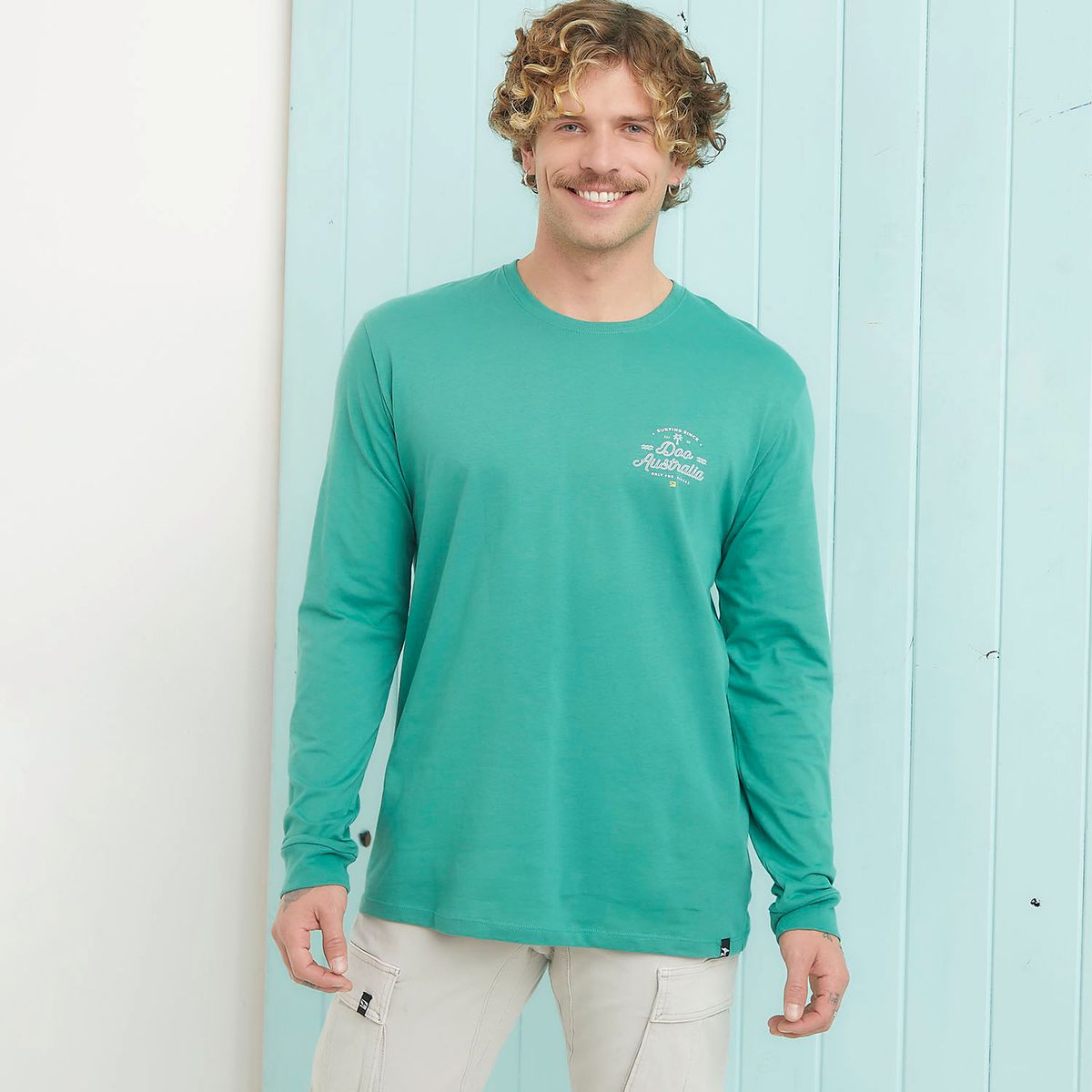 DOO AUSTRALIA - Polera Manga Larga Hombre Doo Australia