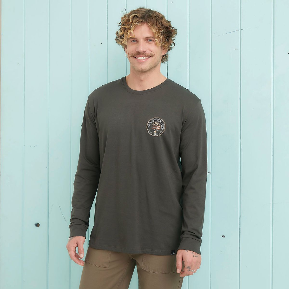 DOO AUSTRALIA - Polera Manga Larga Hombre Doo Australia