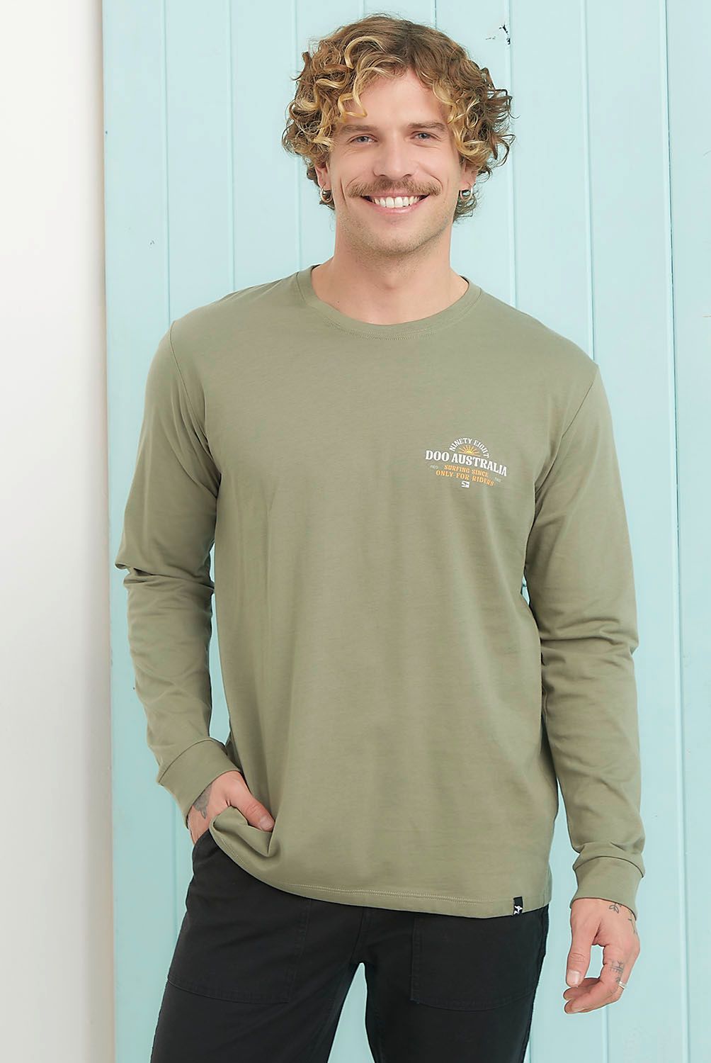 DOO AUSTRALIA - Polera Manga Larga Hombre Doo Australia