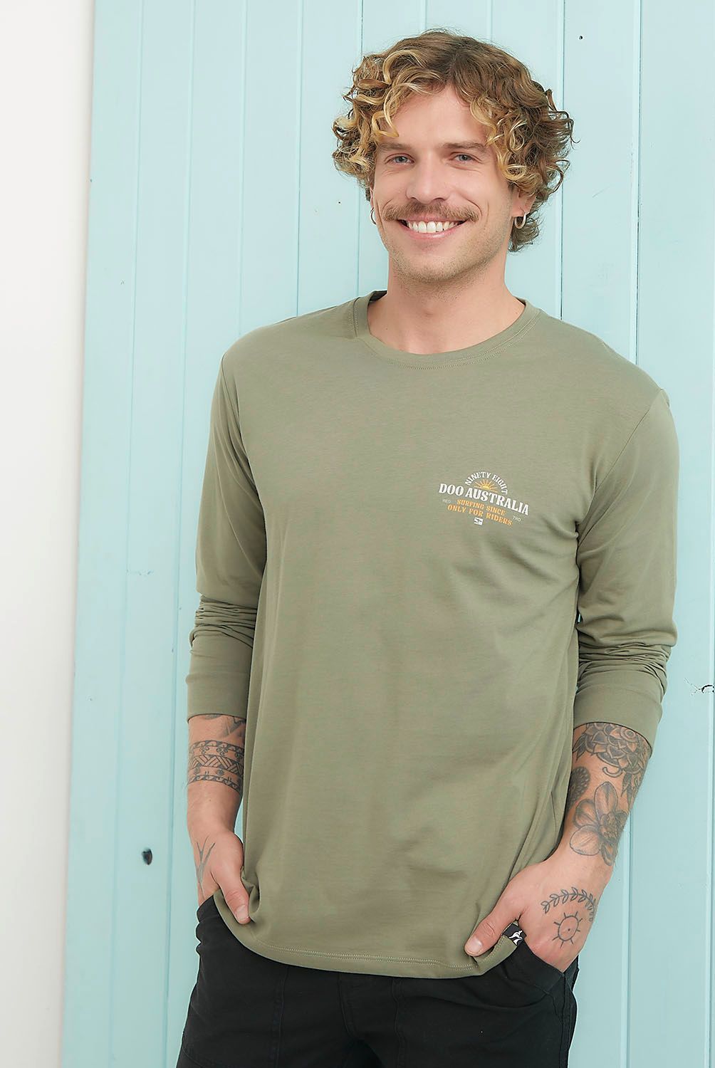 DOO AUSTRALIA - Polera Manga Larga Hombre Doo Australia