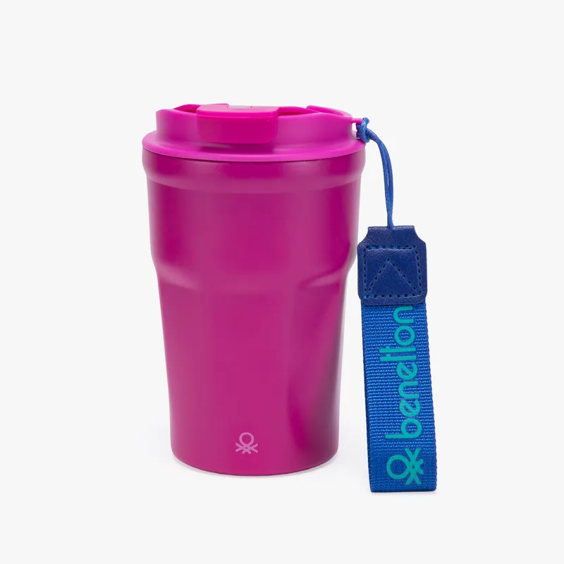 BENETTON - Travel Mug 350 ml Acero Inoxidable Benetton