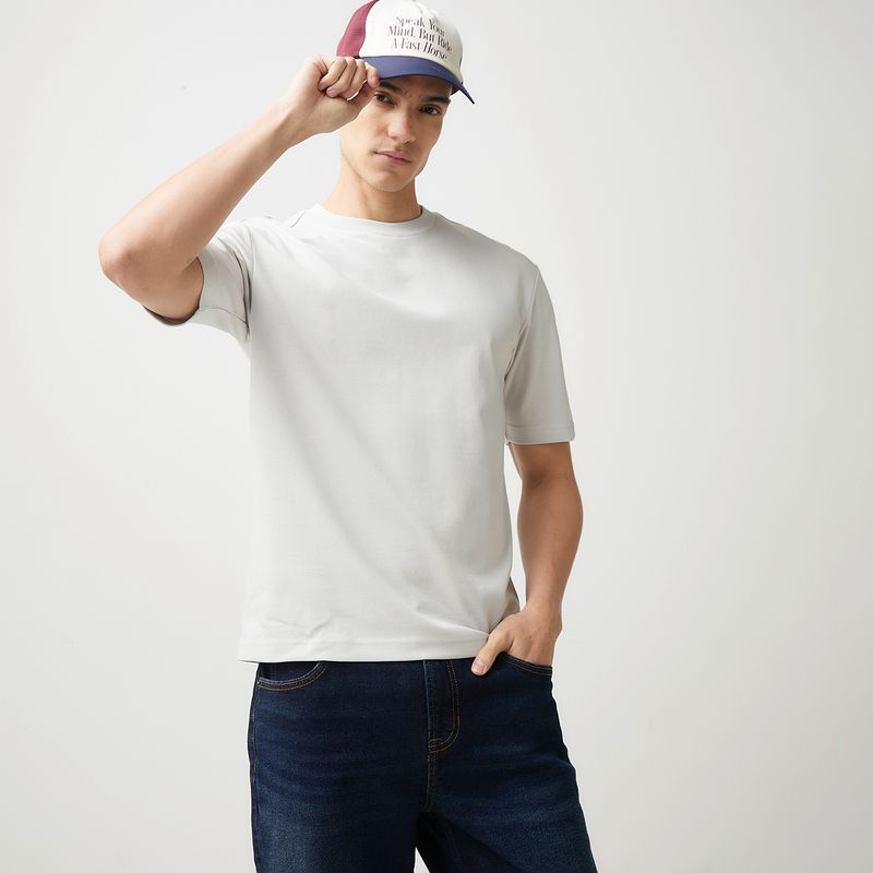 BASEMENT - Polera Manga Corta Algodón Hombre Basement
