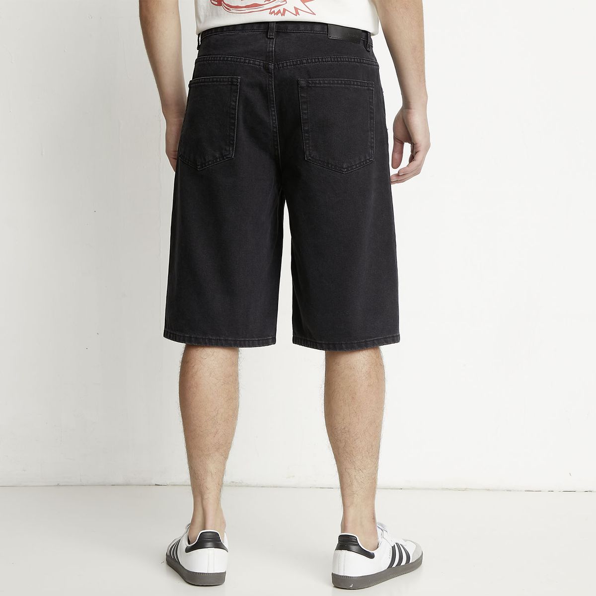 BASEMENT - Short Bermuda Baggy Fit Algodón Hombre Basement