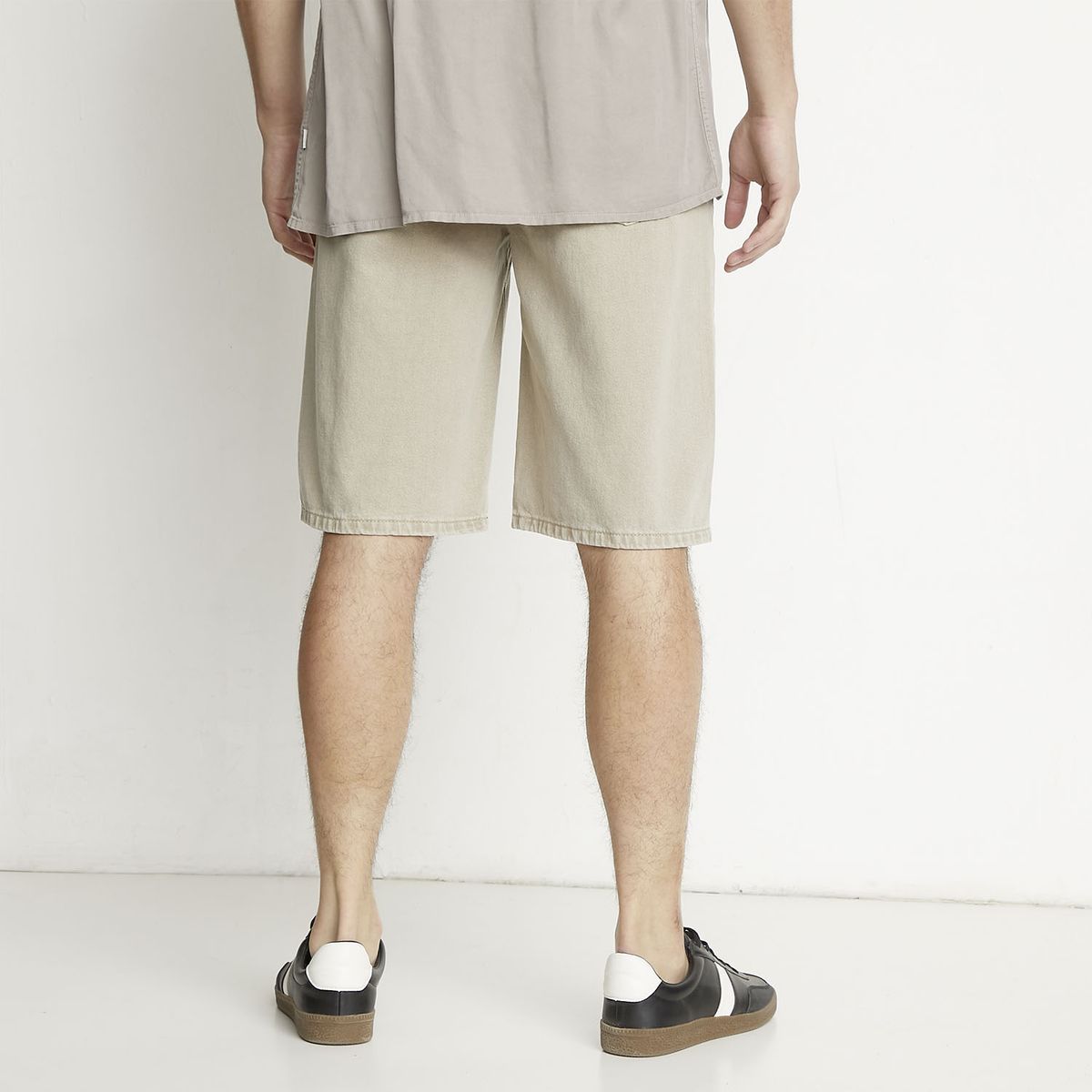 BASEMENT - Short Bermuda Baggy Fit Algodón Hombre Basement