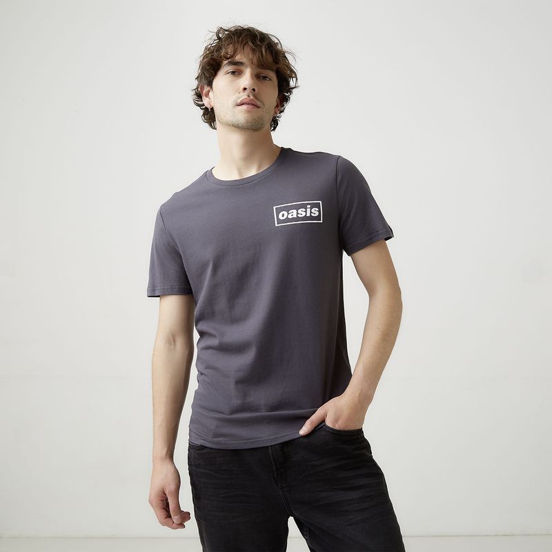 BASEMENT - Polera Manga Larga Hombre  Basement