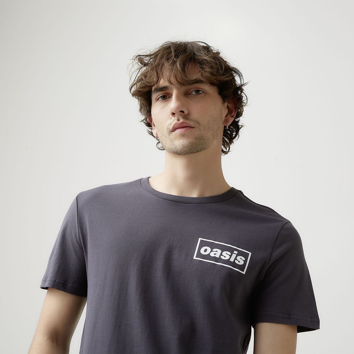 BASEMENT - Polera Manga Corta Oasis Hombre Basement