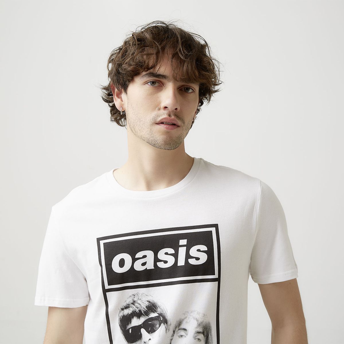 BASEMENT - Polera Manga Corta Oasis Hombre Basement