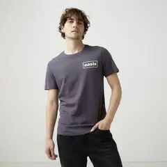 BASEMENT - Polera Manga Larga Hombre