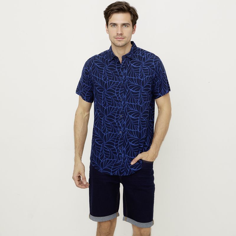 NEWPORT - Camisa Manga Corta Hombre Newport