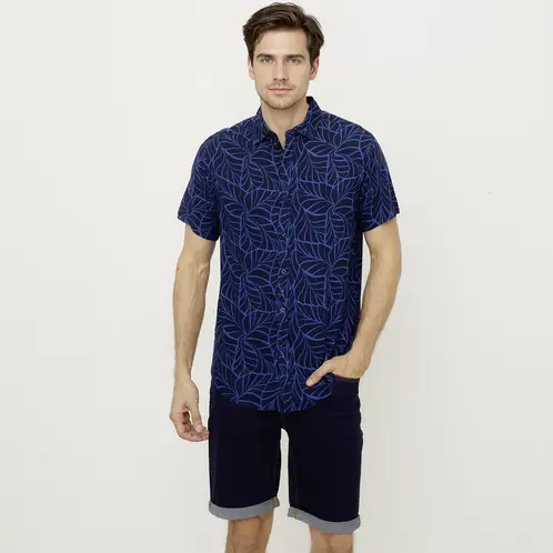 NEWPORT - Camisa Manga Corta Hombre