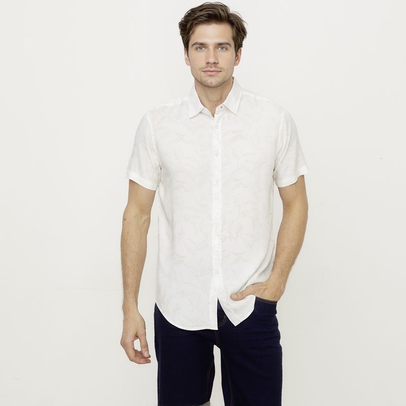 NEWPORT - Camisa Manga Larga Hombre Newport