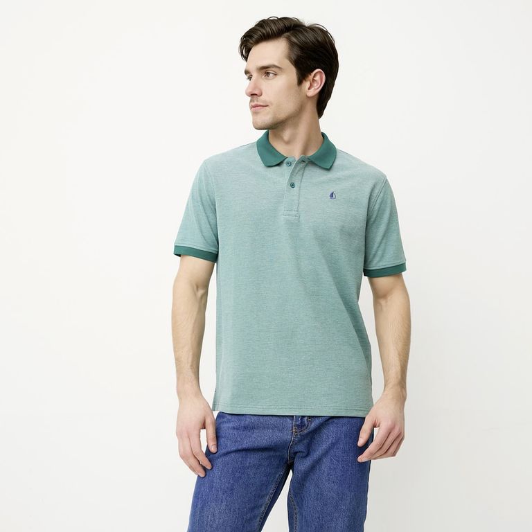 Polera Manga Corta Algodón Hombre