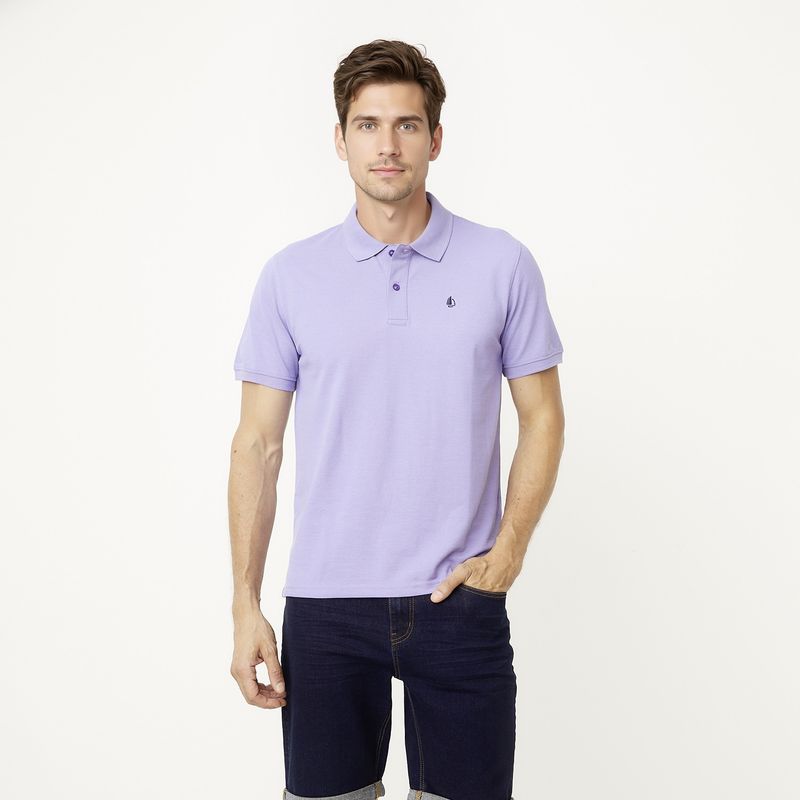 NEWPORT - Polera Manga Corta Algodón Hombre Newport