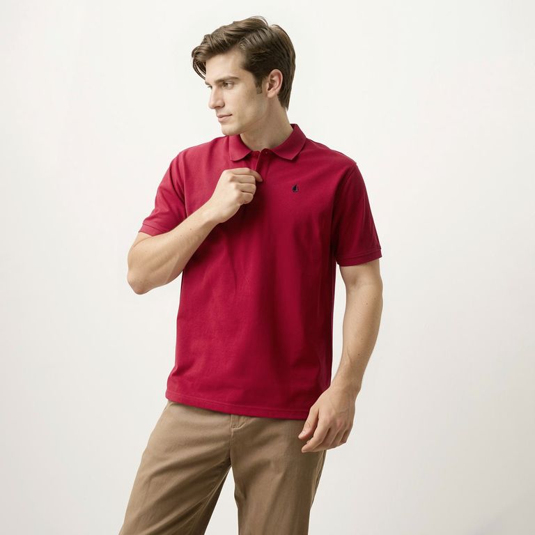 Polera Manga Corta Algodón Hombre