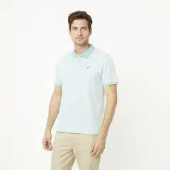 NEWPORT - Polera Manga Corta Algodón Hombre