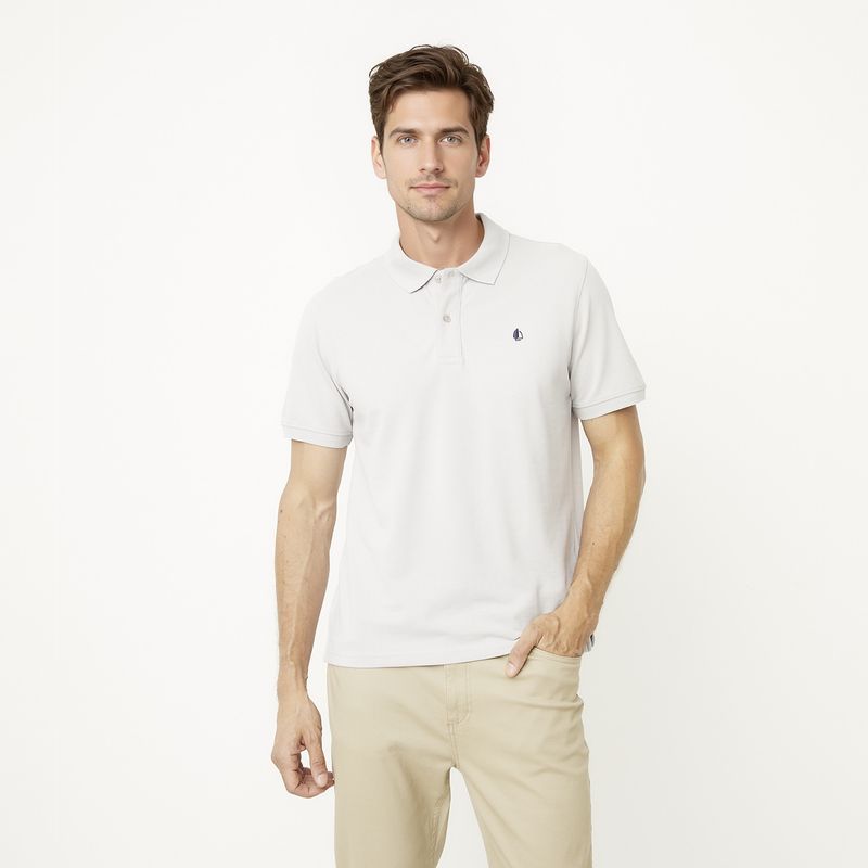 NEWPORT - Polera Manga Corta Algodón Hombre Newport