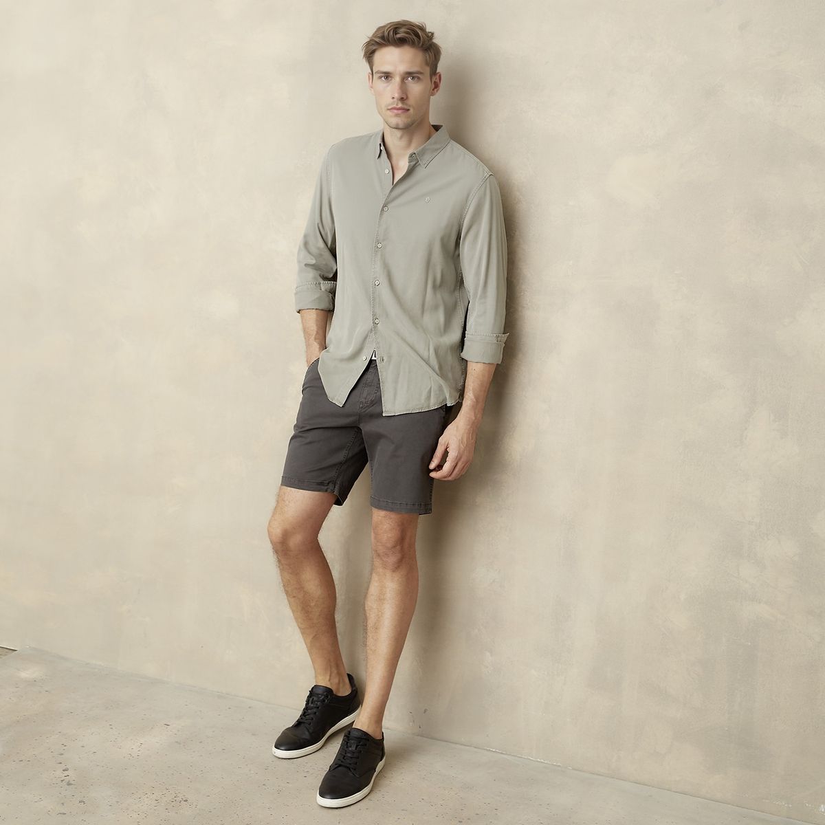 WOLF&HANK - Bermuda Chino Hombre Wolf&Hank