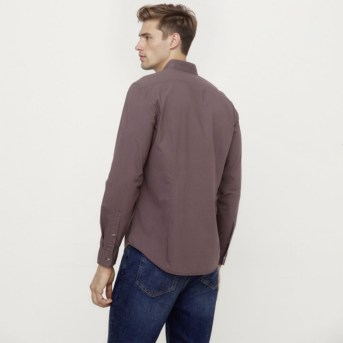 WOLF&HANK - Camisa Manga Larga Algodón Hombre Wolf&Hank