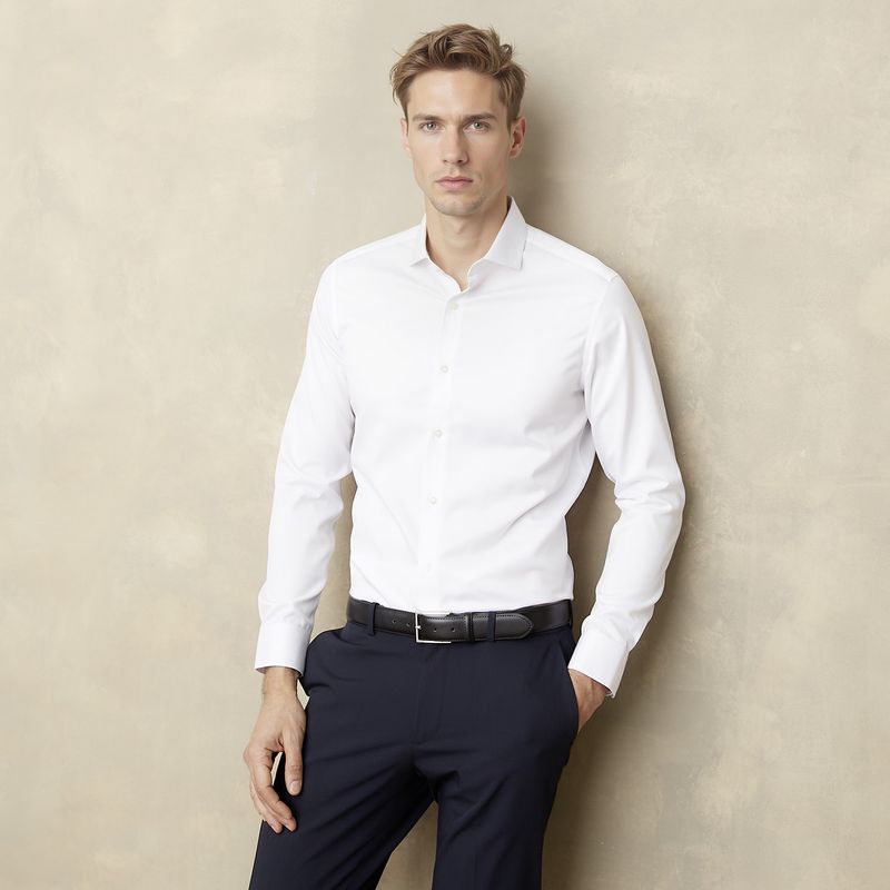 WOLF&HANK - Camisa Manga Larga Algodón Hombre Wolf&Hank