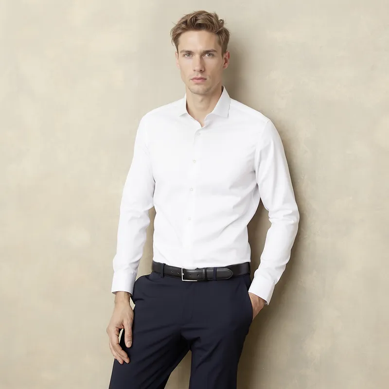 WOLF&HANK - Camisa Manga Larga Algodón Hombre Wolf&Hank