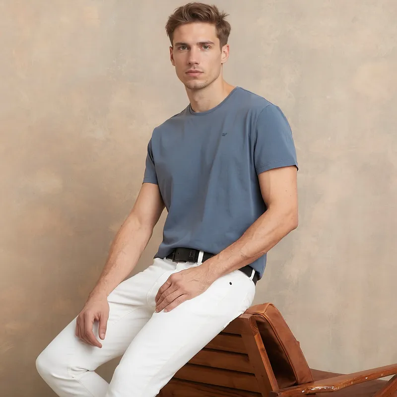 WOLF&HANK - Polera Manga Corta Hombre Wolf&Hank