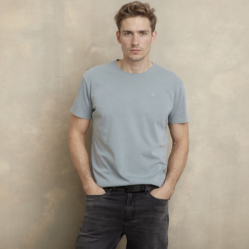 WOLF&HANK - Polera Manga Corta Hombre Wolf&Hank