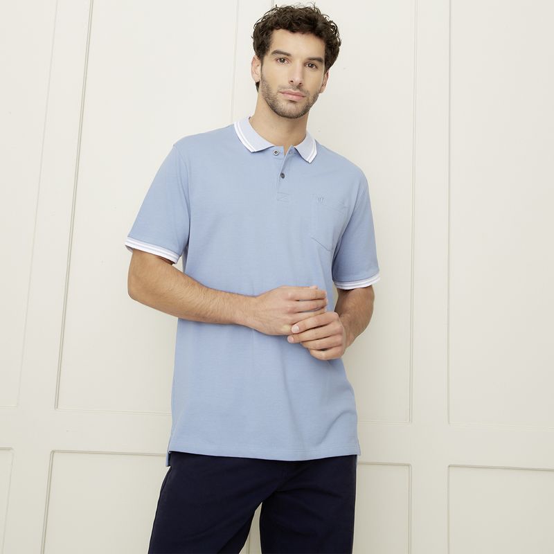 CHRISTIAN LACROIX - Polera Manga Corta Algodón Hombre Christian Lacroix