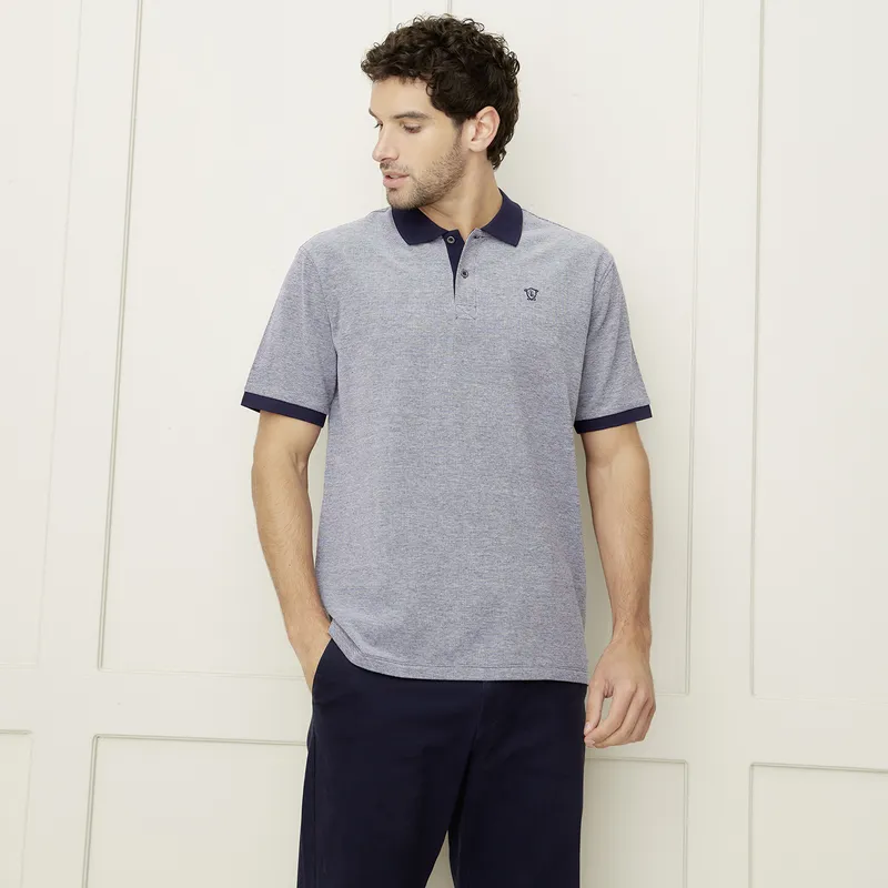 CHRISTIAN LACROIX - Polera Manga Corta Algodón Hombre Christian Lacroix