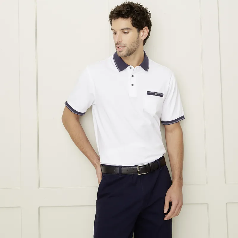 CHRISTIAN LACROIX - Polera Manga Corta Algodón Hombre Christian Lacroix