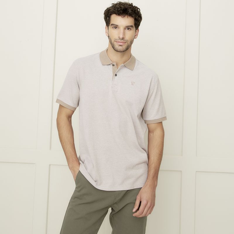 CHRISTIAN LACROIX - Polera Manga Corta Algodón Hombre Christian Lacroix