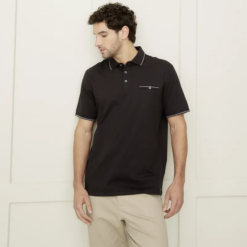 CHRISTIAN LACROIX - Polera Manga Corta Algodón Hombre Christian Lacroix