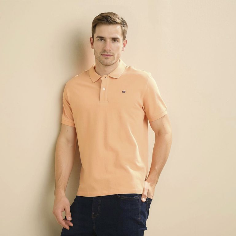 Polera Pique Manga Corta Hombre