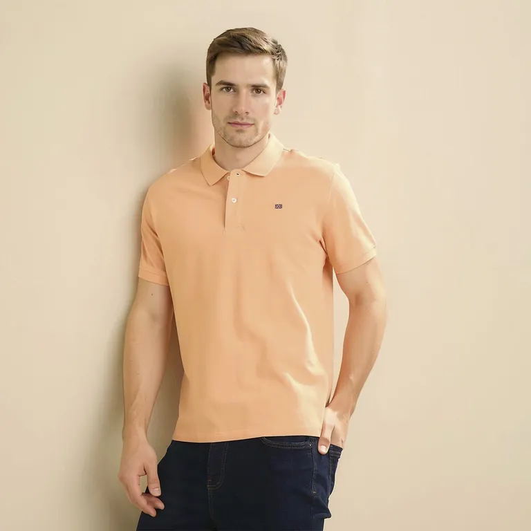 Polera Pique Manga Corta Hombre