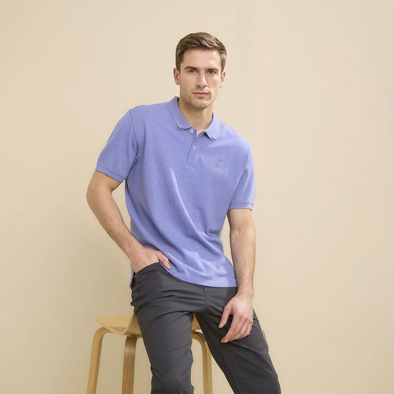 Polera Pique Manga Corta Hombre