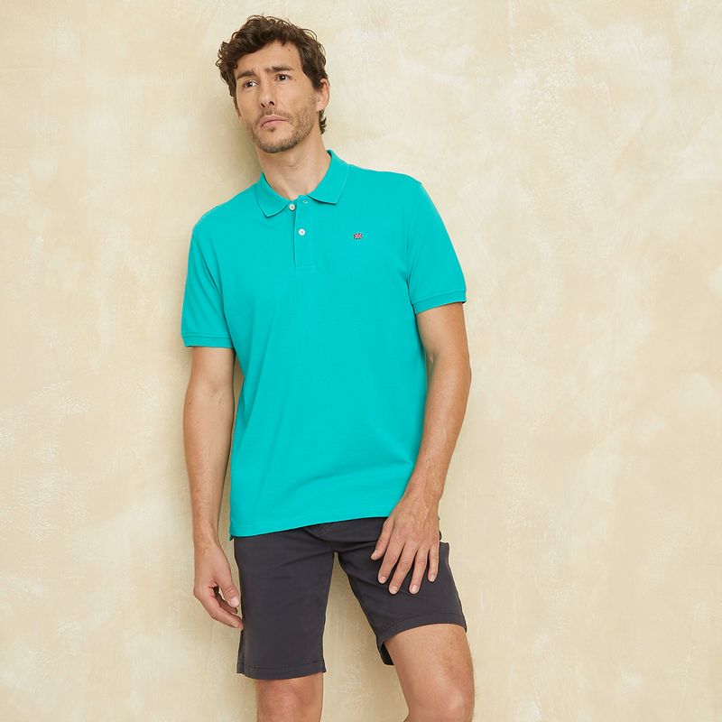 UNIVERSITY CLUB - Polera Manga Corta Algodón Hombre University Club