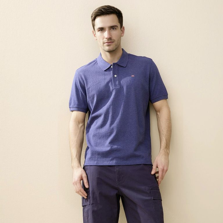 Polera Pique Manga Corta Hombre