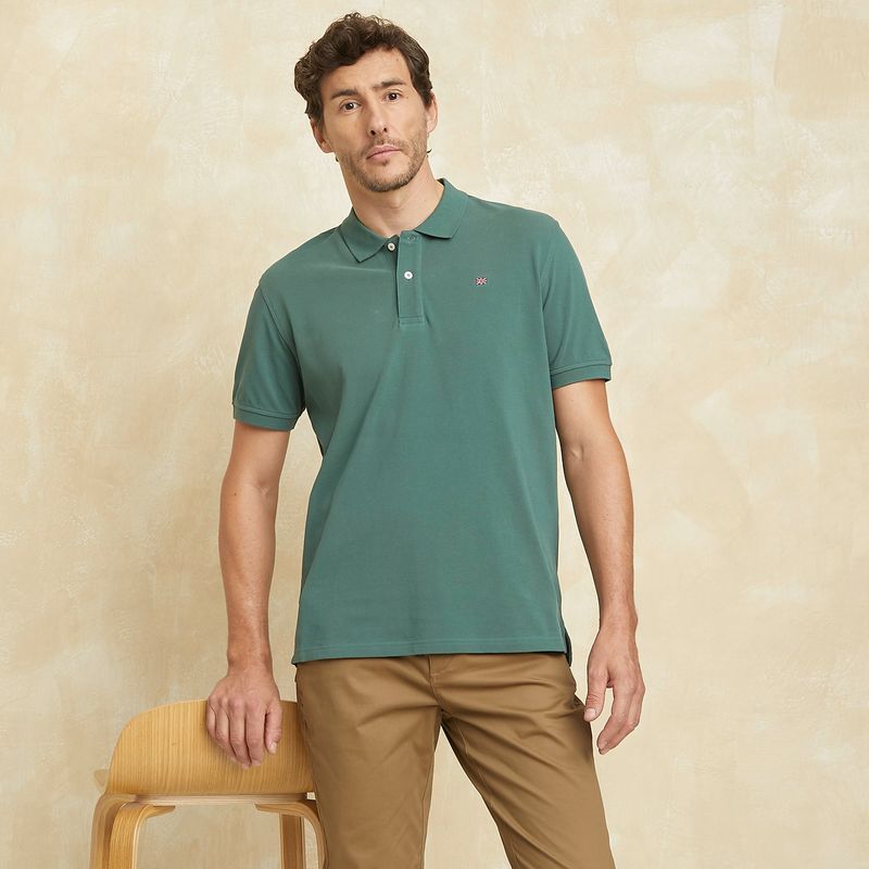 UNIVERSITY CLUB - Polera Manga Corta Algodón Hombre University Club