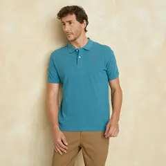 UNIVERSITY CLUB - Polera Manga Corta Algodón Hombre