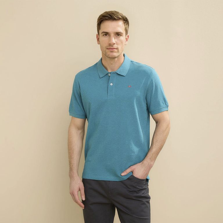 Polera Pique Manga Corta Hombre