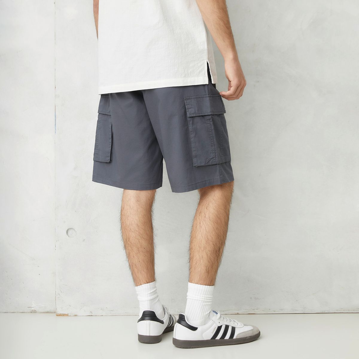 BEARCLIFF - Short Bermuda Cargo Fit Algodón Hombre Bearcliff