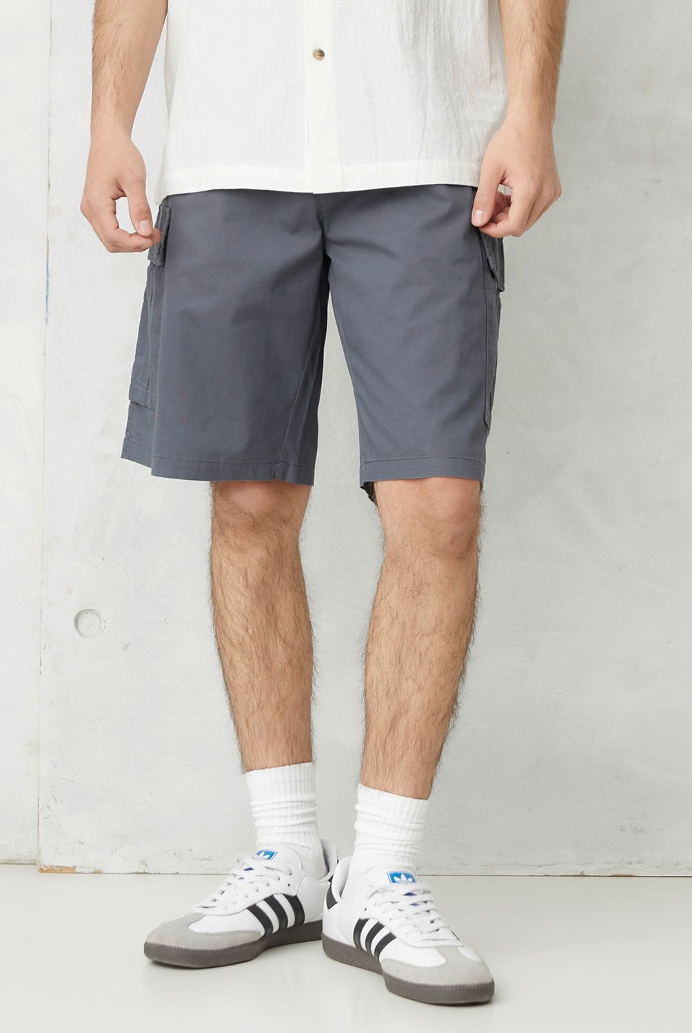 BEARCLIFF - Short Bermuda Cargo Fit Algodón Hombre Bearcliff