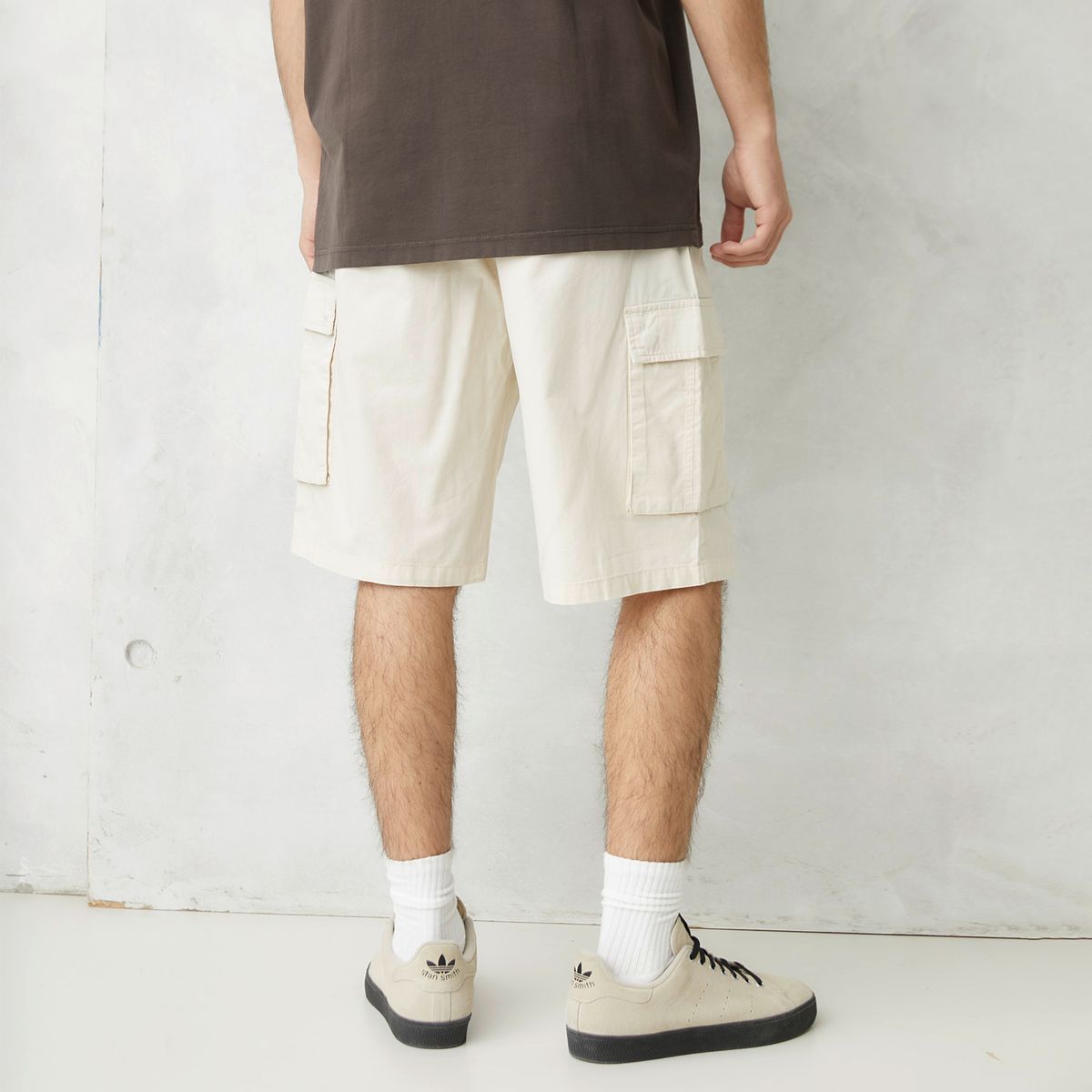 BEARCLIFF - Short Bermuda Cargo Fit Algodón Hombre Bearcliff