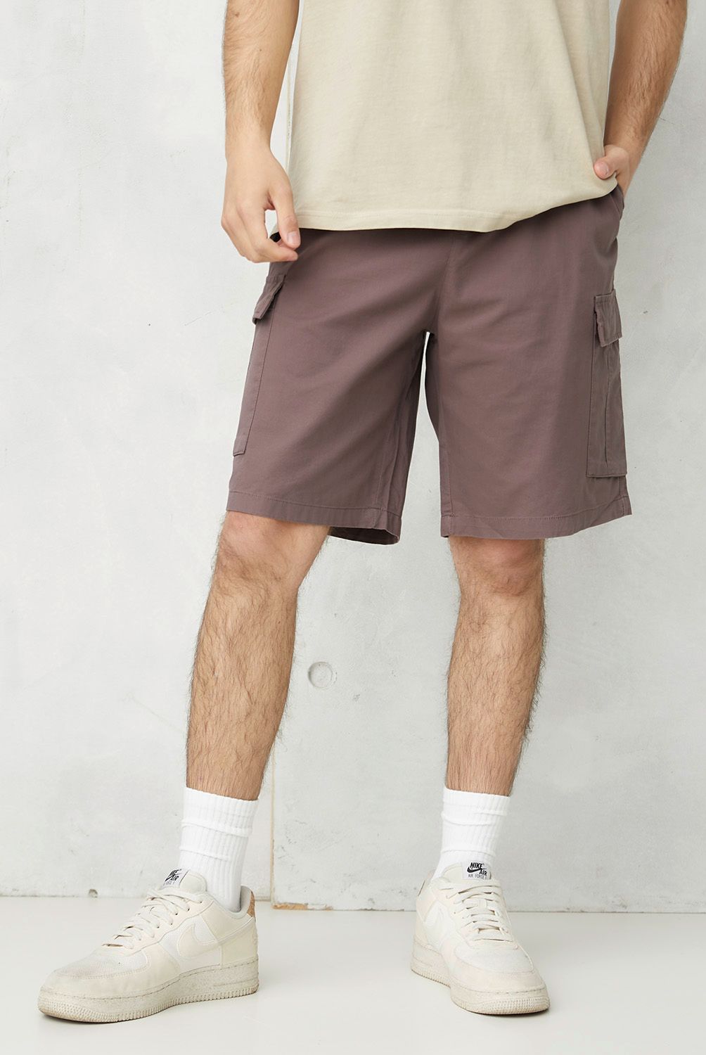BEARCLIFF - Short Bermuda Cargo Fit Algodón Hombre Bearcliff